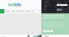 Desktop Screenshot of justjobsnetwork.org